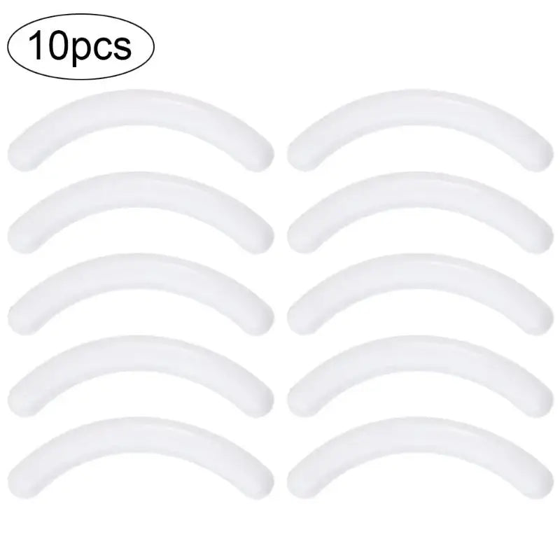 10 20 Beauty Eyelashes Makeup Curling Styling Tool Eyelash Curler Qme 10pcs White