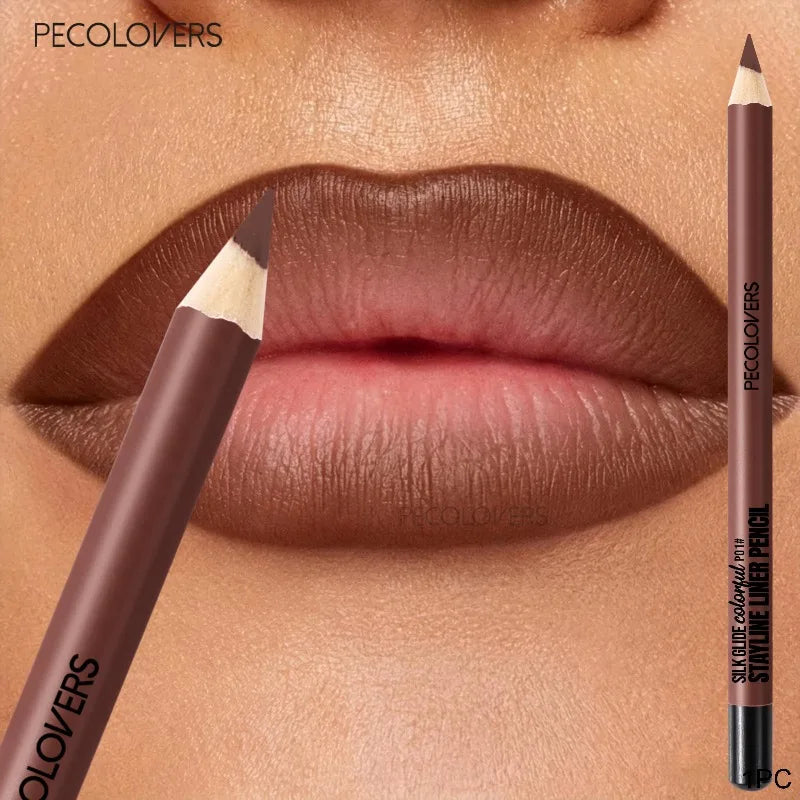 Matte Lipliner Which Depicts Contour Lips Plump Charming Waterproof Qme