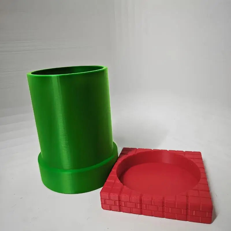 Cartoon Net Red Water Pipe Model 3D Printing Piranha Planter Pencil Qme