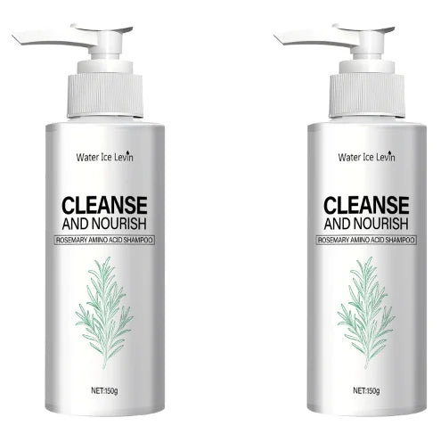 Rosemary Amino Acid Shampoo - Cleanses & Nourishes with Ginger Root Extract for Soft, Shiny Hair Qme Smoothing & Straightening