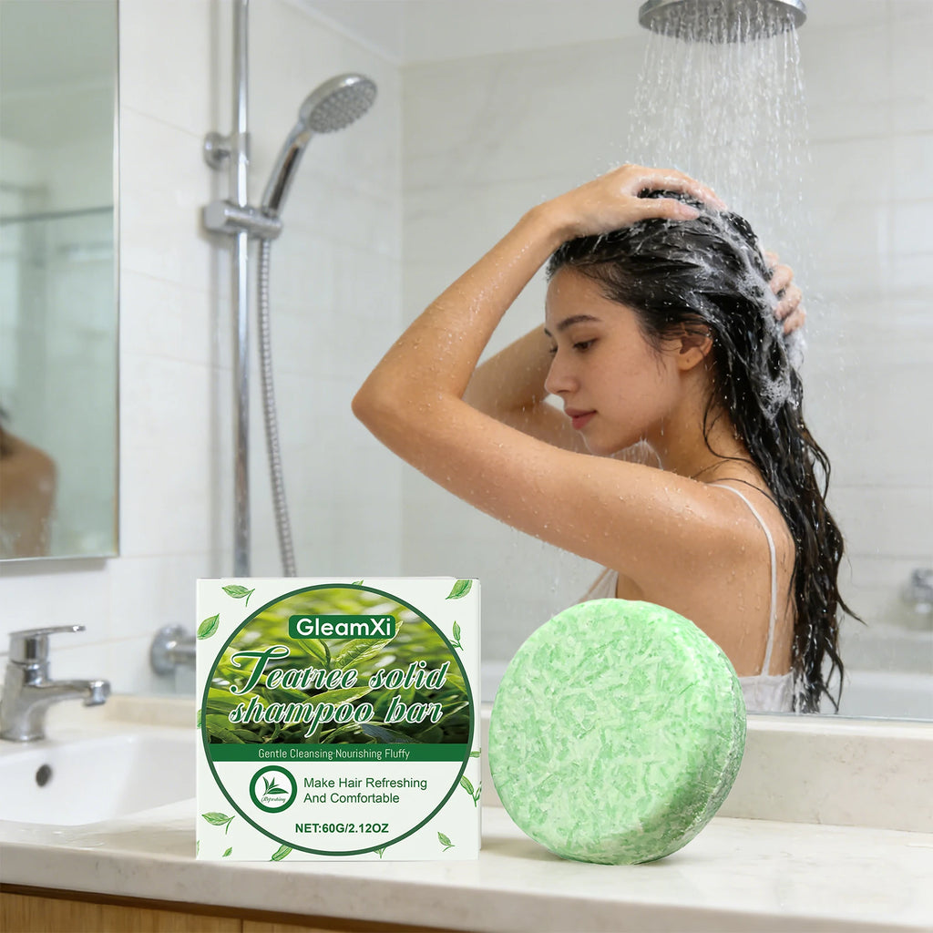 Solid Hair Soap Deep Cleaning Anti Dandruff Oil Control Soothing Qme