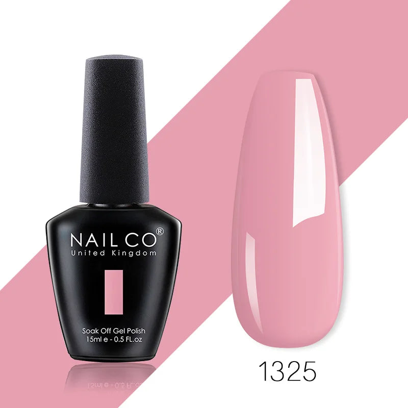 NAILCO 85 Colors Nail Gel UV LED Lacquer Manicure Varnish Hybrid Semi