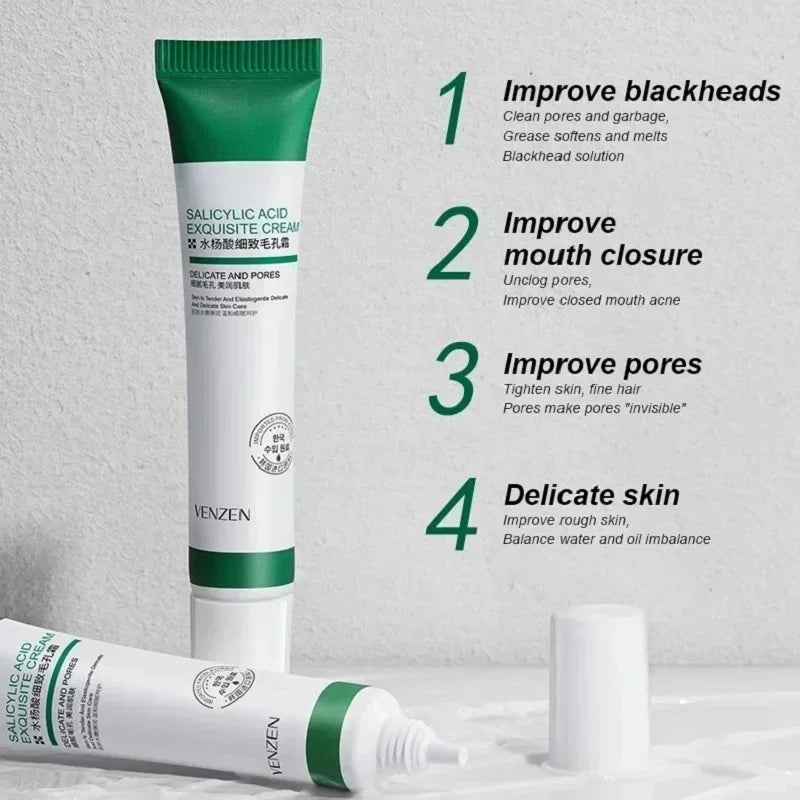 Salicylic Acid Pores Shrink Cream Refining Large Pore Improve Face Qme