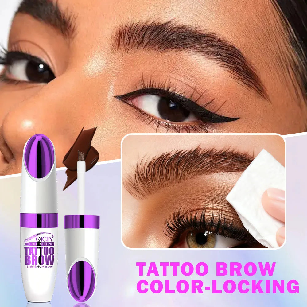 Long Lasting Tear Off Eyebrow Adhesive Waterproof Sweat Proof Qme