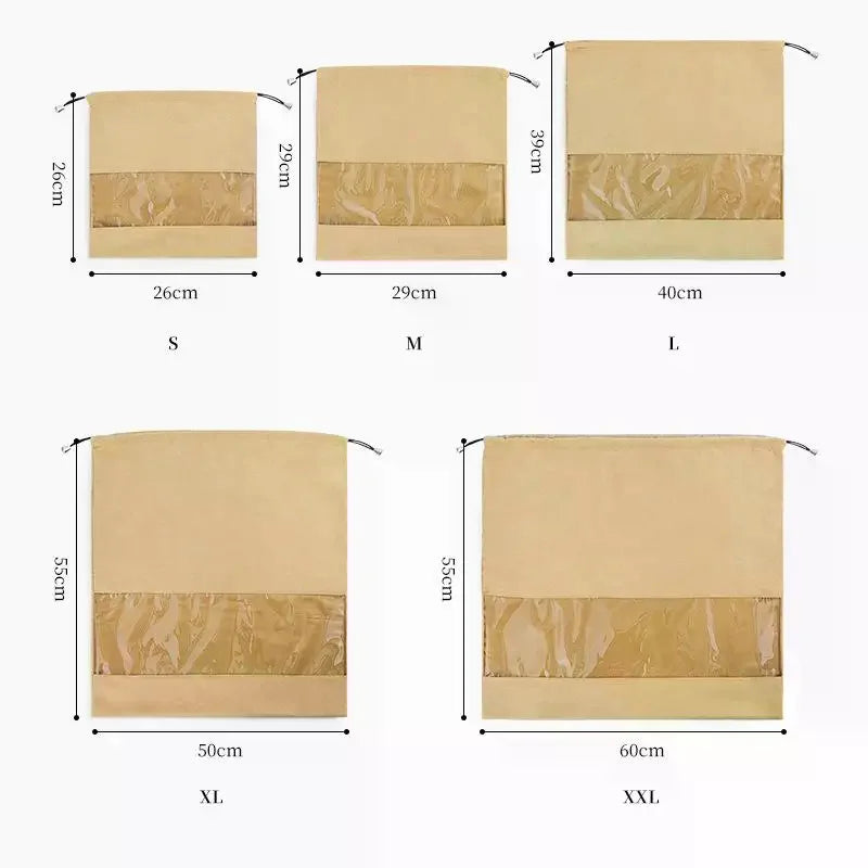 Cosmetics Bag Cloth Drawstring Bag Bundle Bag Storage Bag Bag Dustproof Bag Bag Dustproof Storage Bag Dust Storage Bag Qme