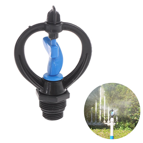 1/2" 3/4" Garden lawn Irrigation 360 Degree Rotary Nozzle Sprinkler. Qme