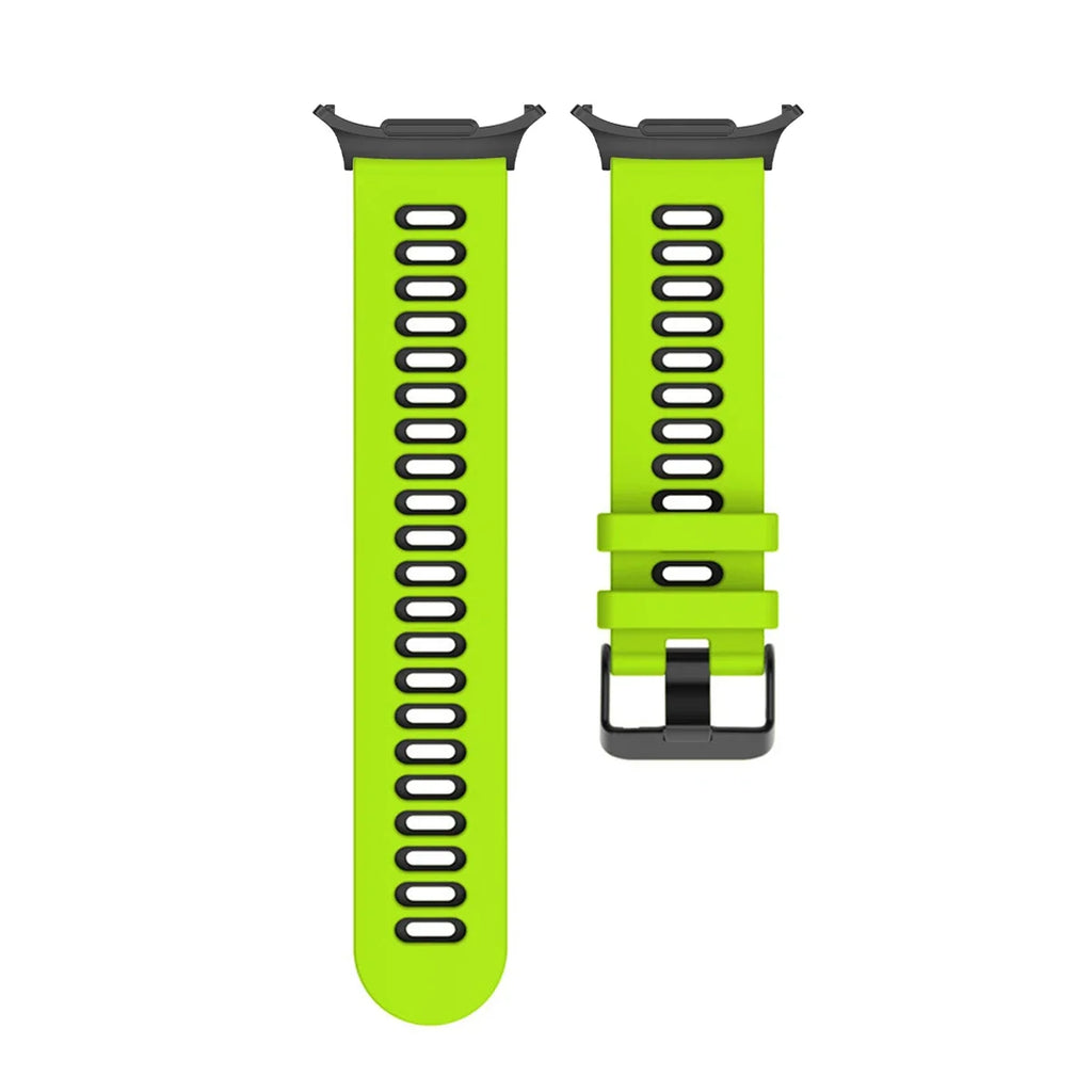 Silicone Strap for Samsung Galaxy Watch 7 Ultra 47mm No Gaps Sport Band Bracelet for Galaxy Watch Ultra 47mm Wristband Watchband Qme