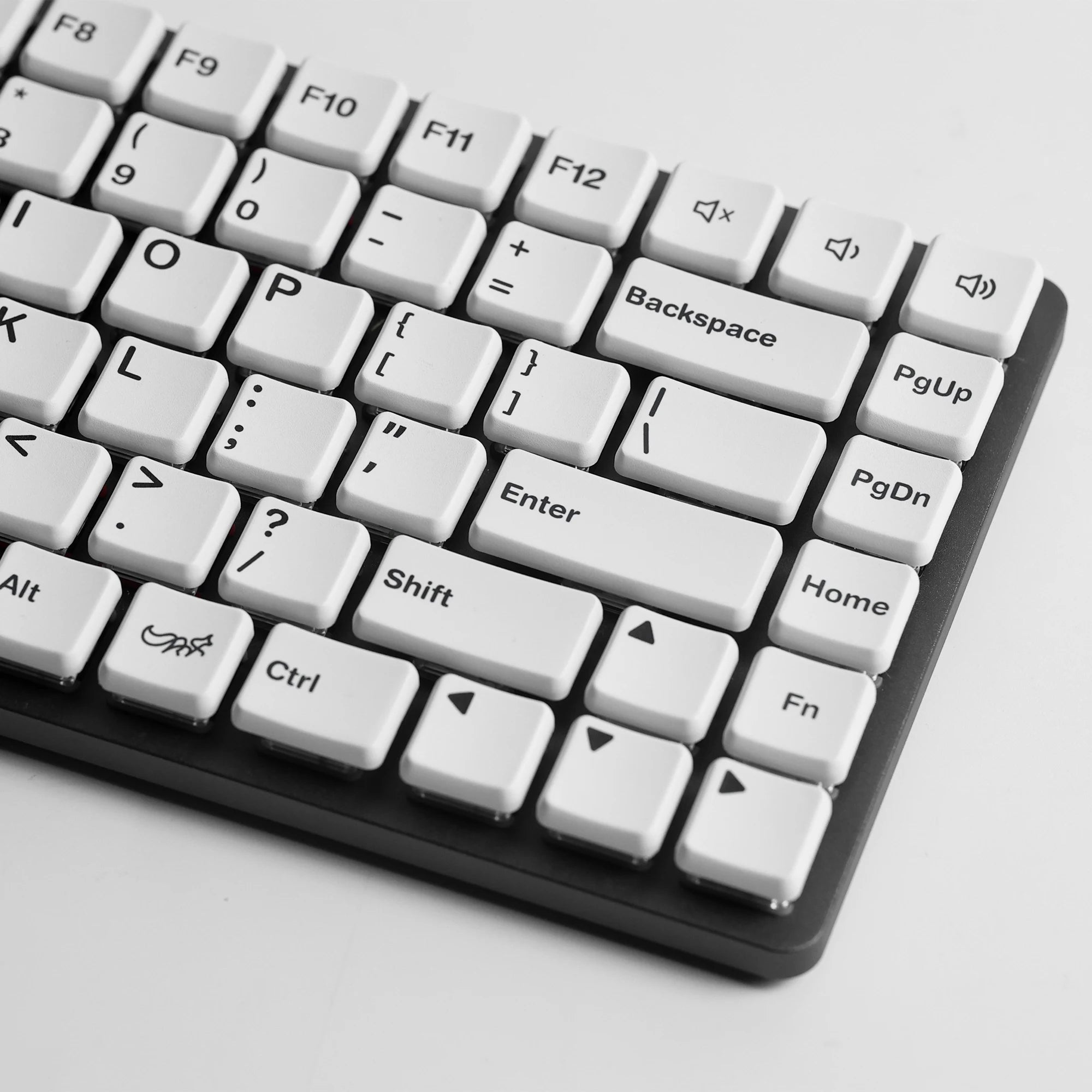 CFX Choc Low Profile PBT Keycaps for Kailh Chocolate switch mechanical keyboard Ultra thin CFX BoW Keycap Set Qme