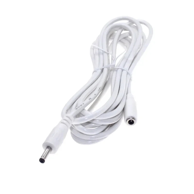 3pcs DC 12V Power Adapter Extension Cable 2M DC Male Female Connector Power Extend Cord For CCTV Security Camera Qme