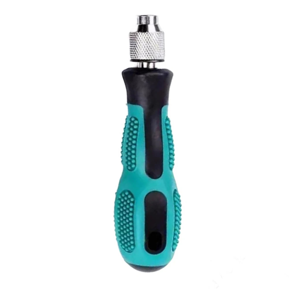 1pc Screwdriver Handle With Self-Locking Non-Slip Screwdriver Bit Holder For Screwdriver Bit Holder Electrician Power Tools Qme