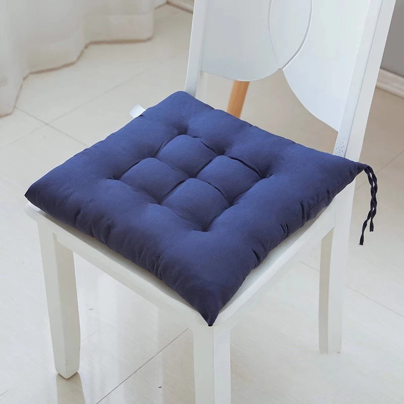 One Soft Padded Cotton Upholstery Cushion Chair Perfect Office Home Qme