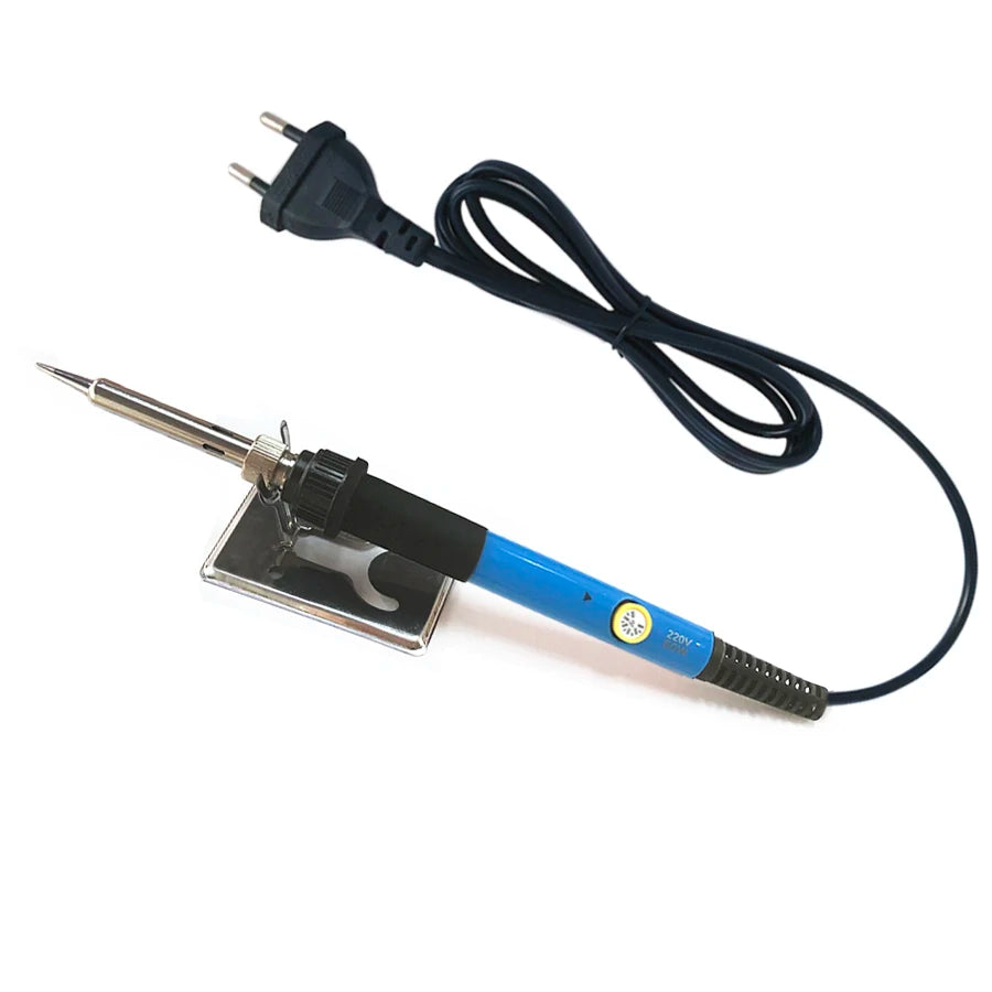 60W Portable Electric Soldering Iron Welding Irons Temperature Qme 60W blue2 US