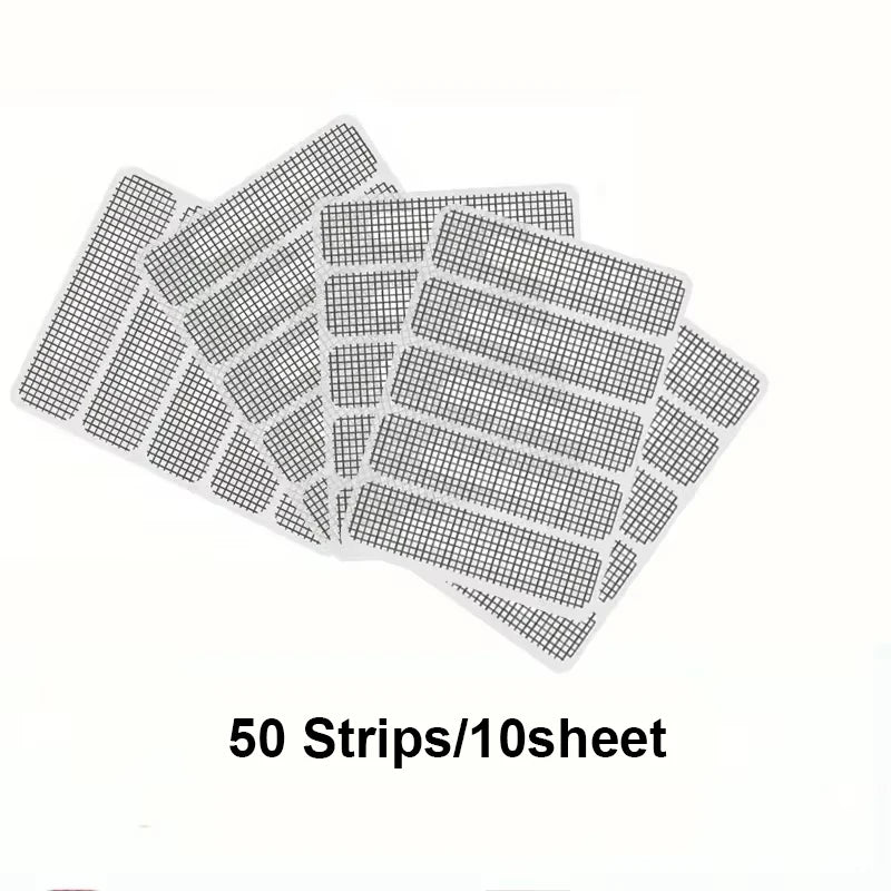 30 Strips/6 sheet Window And Door Screen Repair Patch, For Covering Window Door Tears Holes Screen Patch Repair Kit Qme 50 Strips