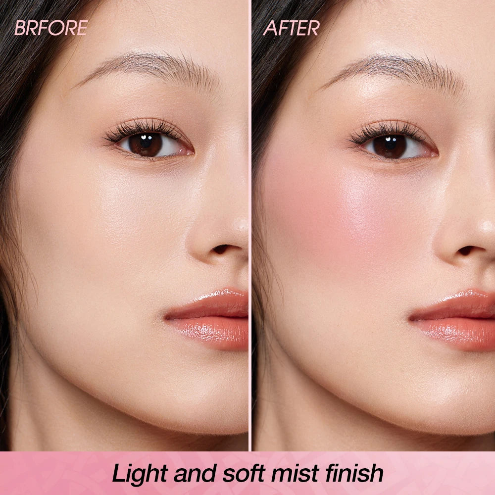 O TWO Liquid Blush Face Blusher Moisturizing Long Lasting Natural Qme