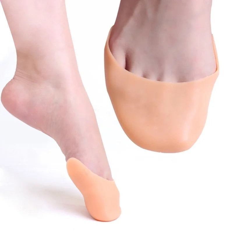 1 Pair Foot Protector Pointe Elastic Forefoot Ballet Dance Toe Pads Qme