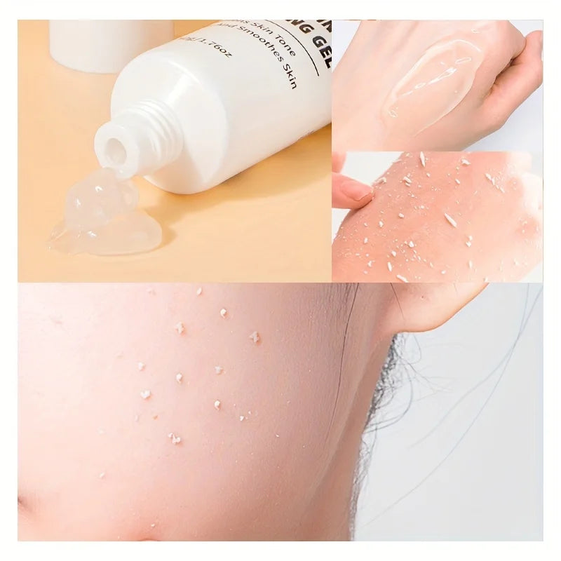 GZE Exfoliating Peeling Gel For Face, Facial Scrub Moisturizing Brightening Nourishing Repair Scrubs Face Cream Beauty Skin Care Qme