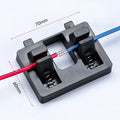 Electric Wire Soldering Fixture Strong Hold Anti-slip Dual Clamps Qme A