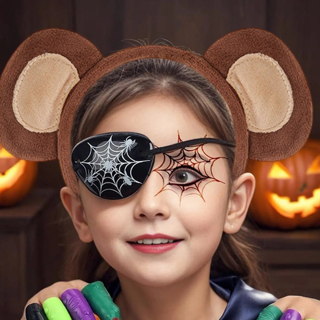 Monkey Ears and Tail Monkey Costume Accessory Kit Fashionable Halloween Animal Ears Cosplay Costume Comfortable Halloween Monkey Qme