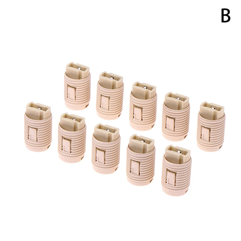 G9 Lamp Holder Ring Bases Socket Plastic Shell Ceramic M10 Bracket Qme B