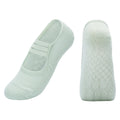 Button Silicone Non-slip Yoga Socks for Female Floor Pilates Socks Backless Breathable Cotton Indoor Fitness Dance Sports Socks Qme j One Size