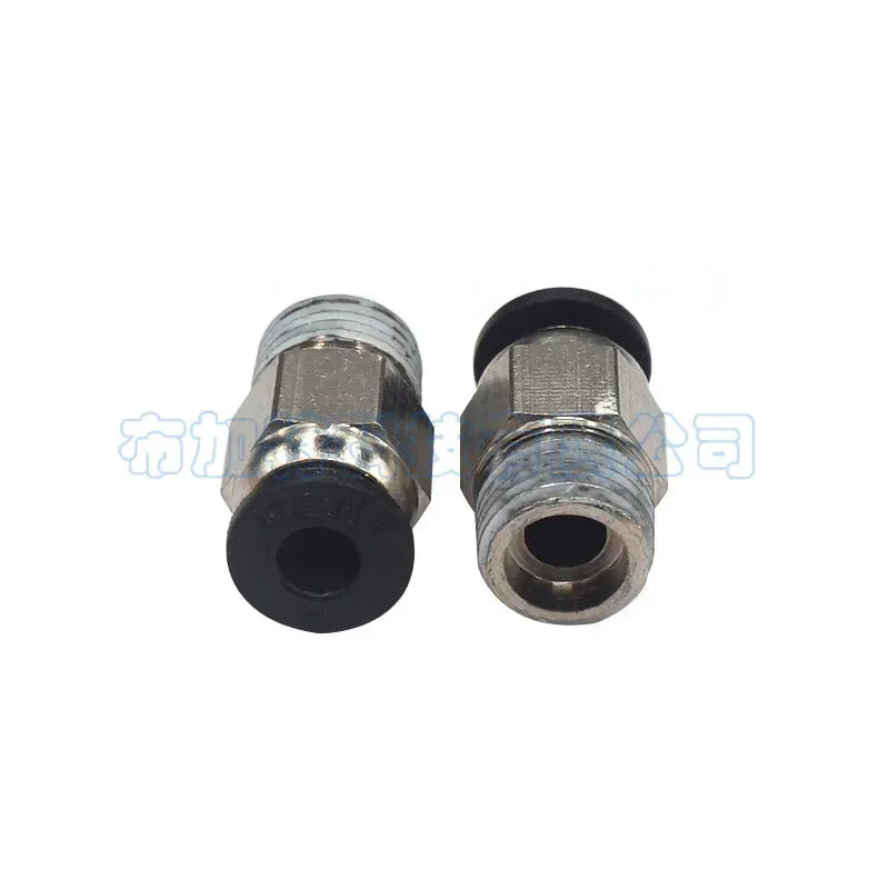 3d Printer Accessories V6 Pneumatic Connector PC4-m10 Plastic Straight Through Quick Connector Self-locking 3d Printer Parts Qme