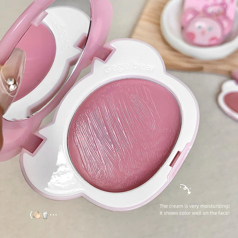 Light Blush Cream Gege Bear Moisturizing Mirror Vitality Whitening Qme