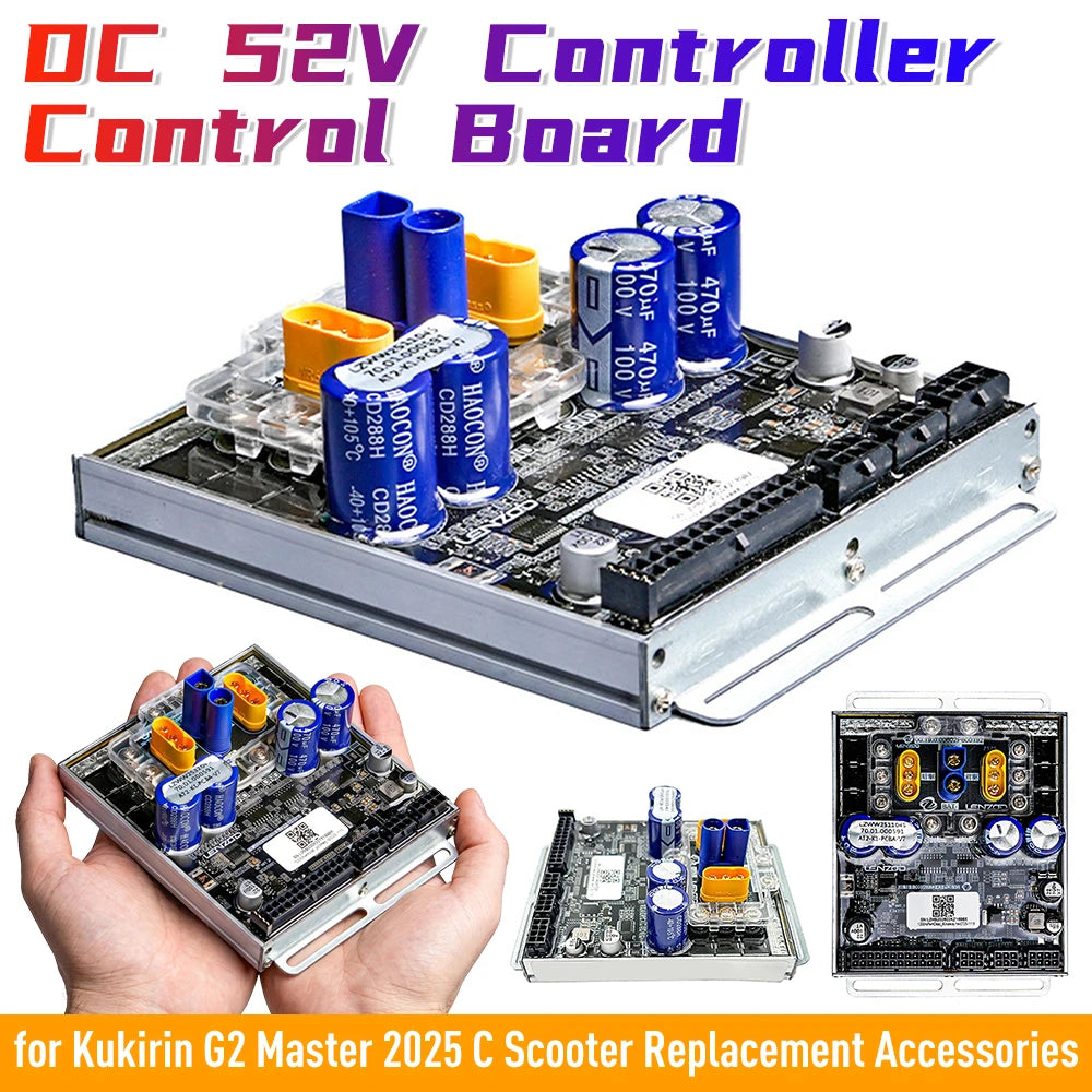 DC 52V Controller Control Board for Kukirin G2 Master 2025 C Scooter Controller Replacement Accessories E-Scooter Accessories Qme