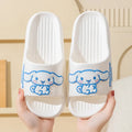 Hello Kitty Cartoon-Style Minimalist Flip-Flops Cute, Non-Slip Flip-Flops for Students Lightweight Slippers for Home and Ba Qme 2 235mm