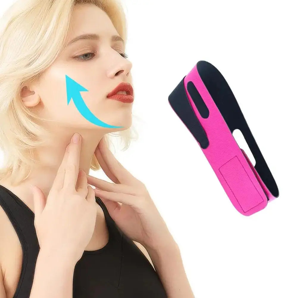 Reusable V Line Face Lift Strap Comfortable Face Slimming Bandage For Double Chin Shaper, Women Cheek Lift Up Belt For Sleeping Qme