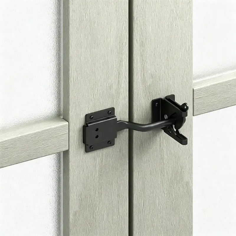Auto Gate Latch Bolt Heavy Duty Slam Catch Universal Fit Metal Garden Qme