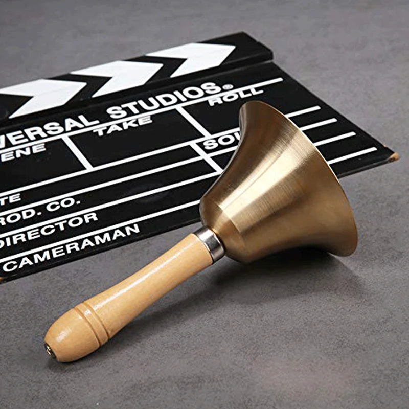 Loud Hand Bells Solid Brass Call Seniors Home Animal Training Dinner Qme Default Title