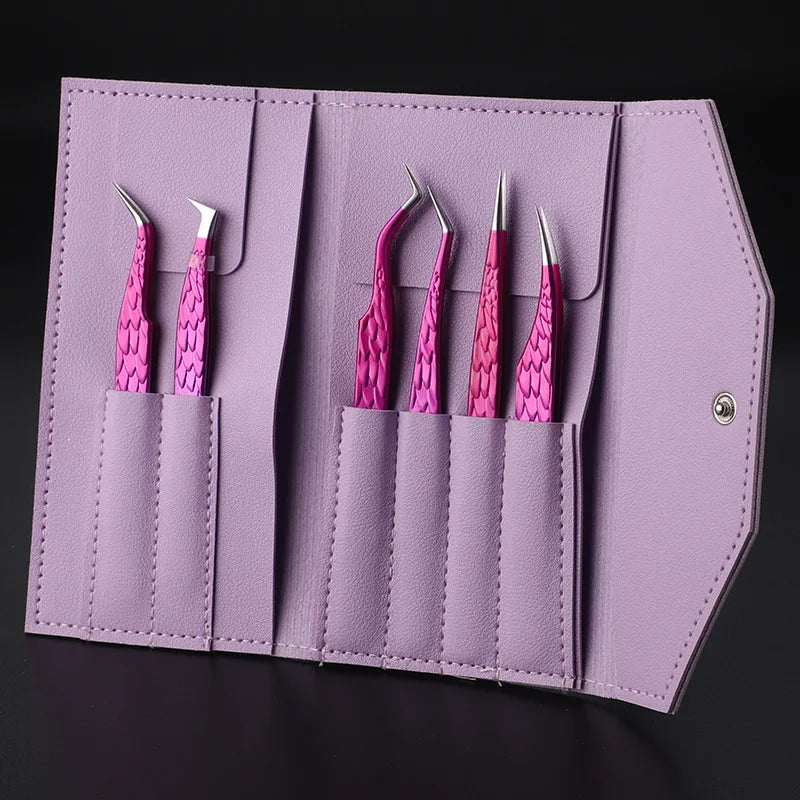 High-precision False Eyelash Tweezers Beginner Fake Extension Qme 03