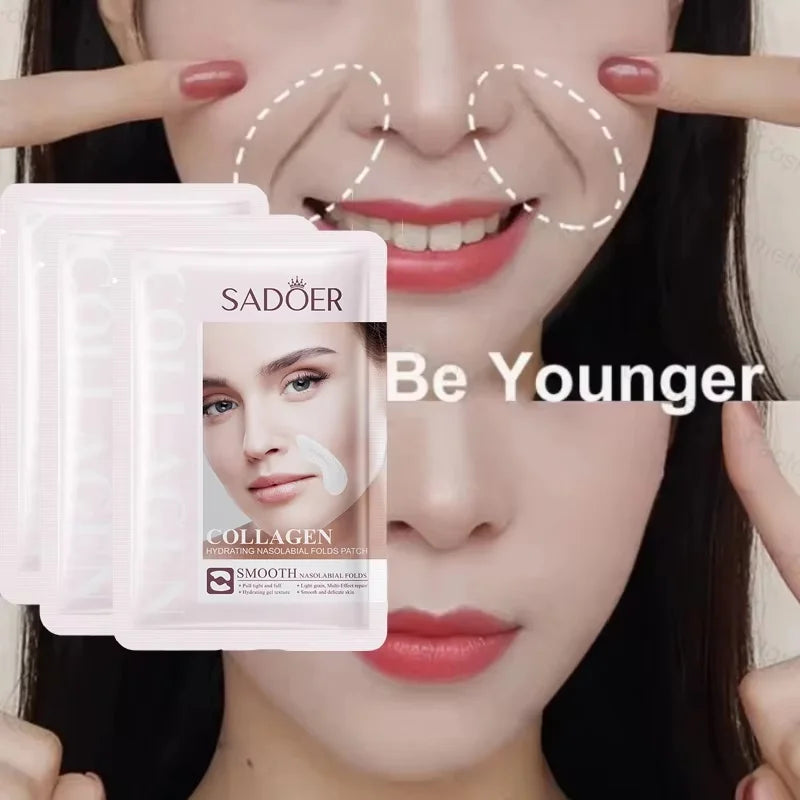 Firming Fine Lines Hydrocrystaline Patch Lifting Sagging Facial Skin Deep Nourishing Facial Mask Korean Facial Care Product Qme