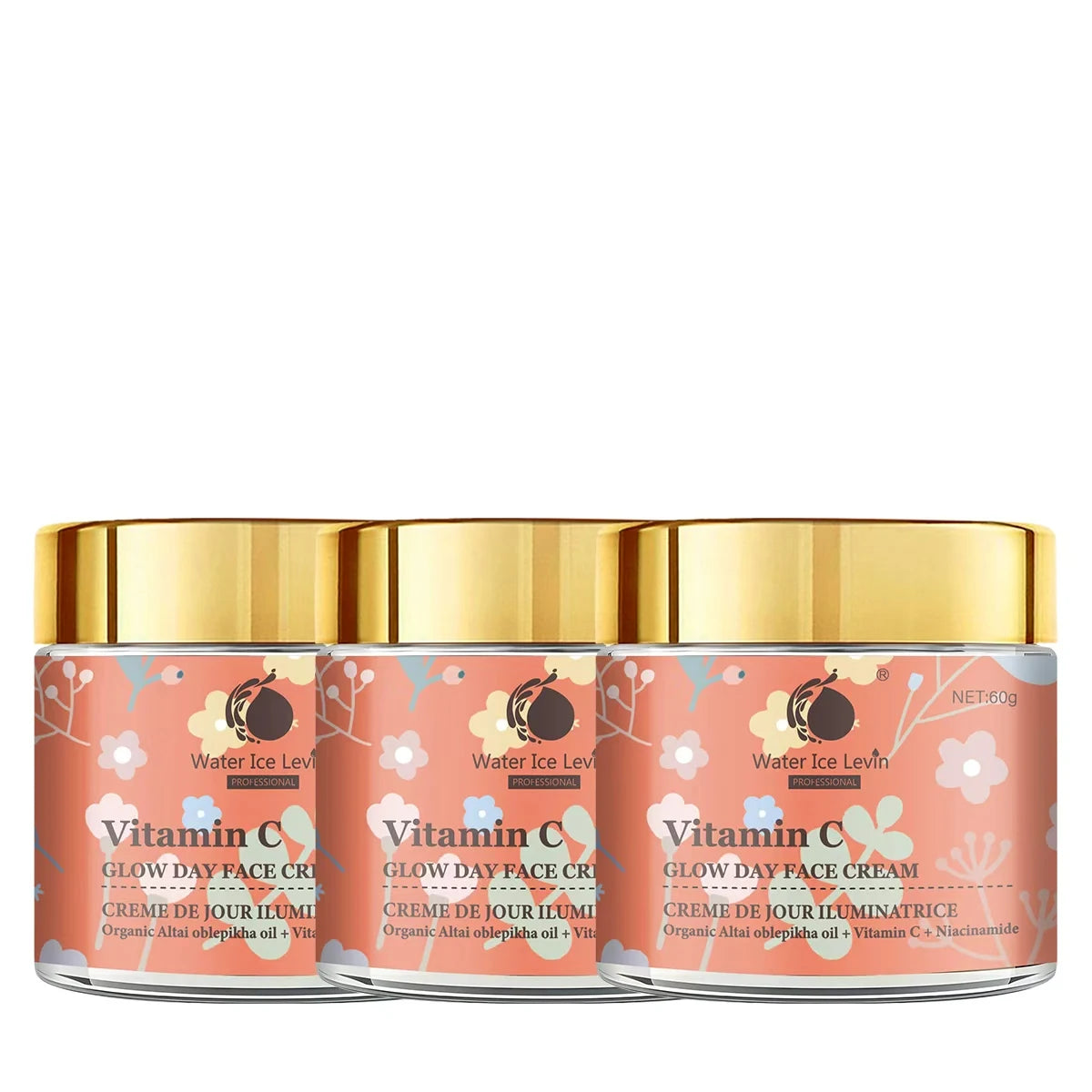 Natural Moisturizing and Nourishing Face Cream with Organic Sunflower Seed Oil, High Vitamin Content, Antioxidant, Lightweight Texture, Absorbs Well, Suitable for Sensitive Skin Qme GOLD 60g
