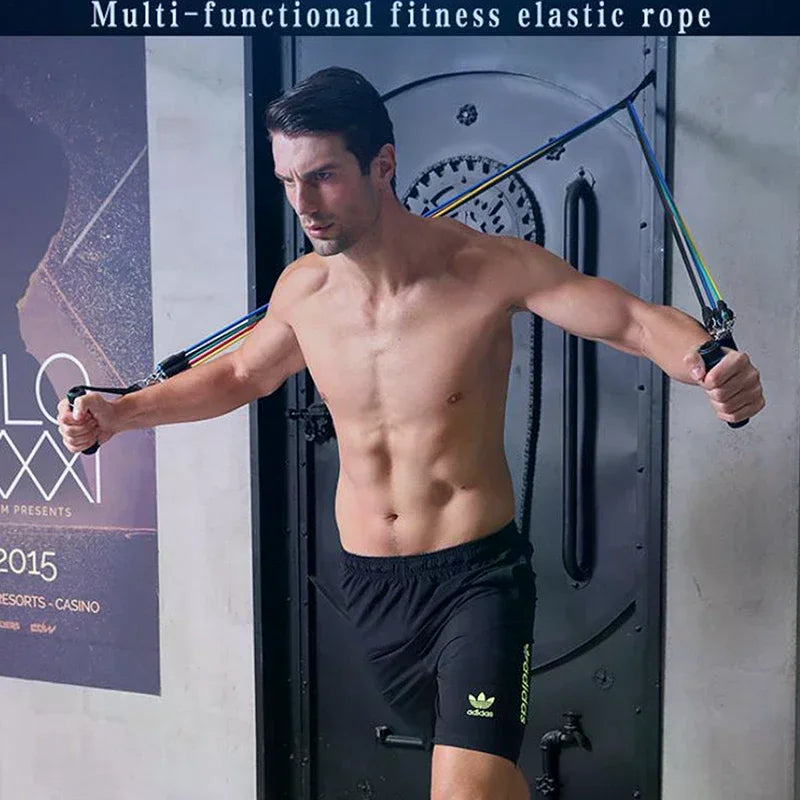 Muscle Training Straps Multifunctional Fitness Tension Strap Harness Qme