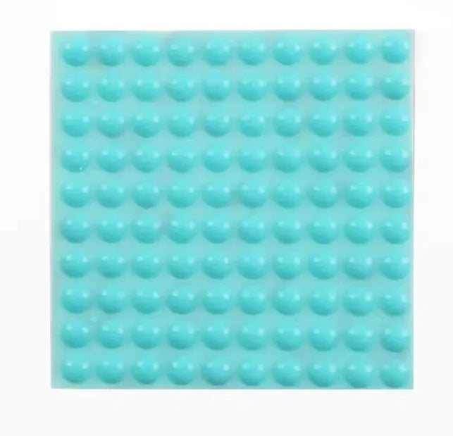 500-100PCS Silicone Shock Absorber Pad Transparent Self Adhesive Door Rear Cabinet Door Anti Collision Furniture Buffer Pad Qme Blue 300pcs