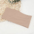 Women Elastic Solid Sports Headbands Running Fitness Yoga Hairbands Qme khaki