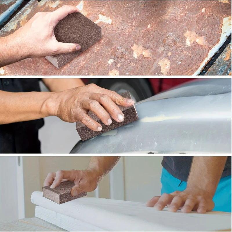 Sand block sandpaper, suitable for wooden combination block combination dry wall repair kit Qme