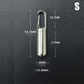 Waterproof Aluminum Alloy Pill Case Medicine Tablet Dispenser Qme S