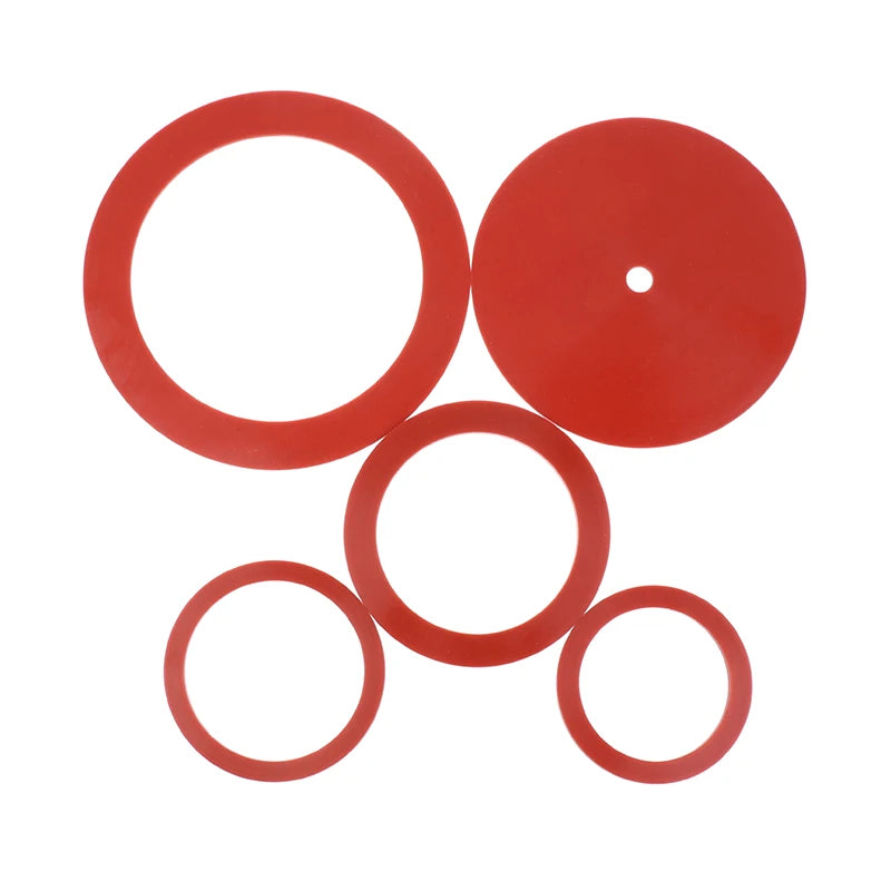 3/3.5/4/6 Inch Silicone Gaskets High Temperature Casting Gasket For Casting Machine DIY Accessory Qme