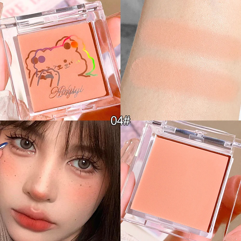 Trendy Glow Single Shade Highlighter Multi-use Face Eye Body Fast DIY Qme 04-orange