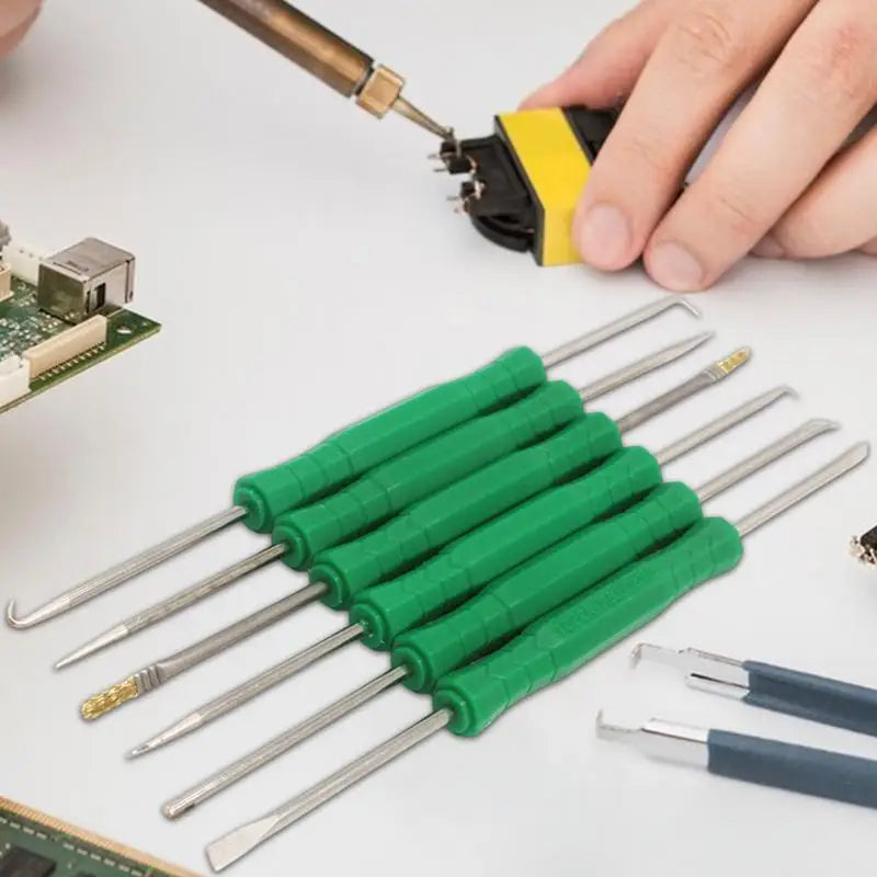 Soldering Electronics Double Sided 6 Heating Welding Tool Repair Qme