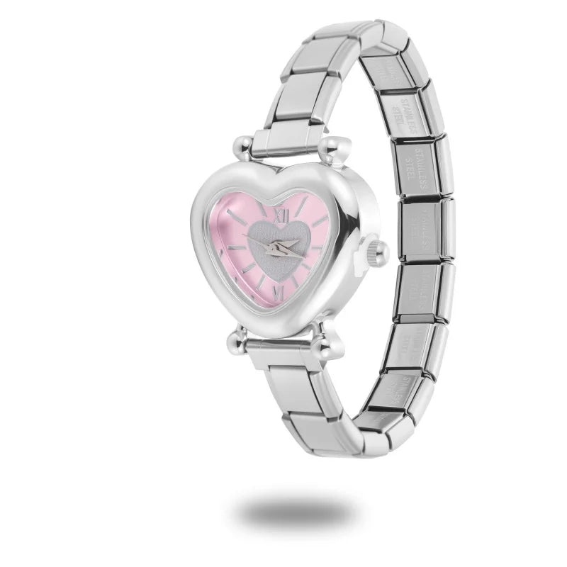 Y2K Colorful Digit Dial Women Stainless Steel Butterfly Shape Watch