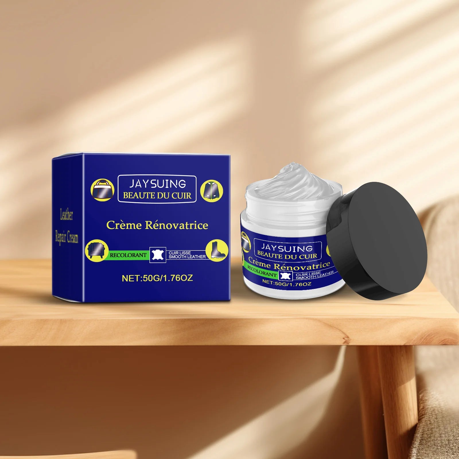 Leather Repair Cream Easily Repair Leather Scratches Restoring Leather's Smooth Surface Extend Service Life Leather Repair Salve Qme