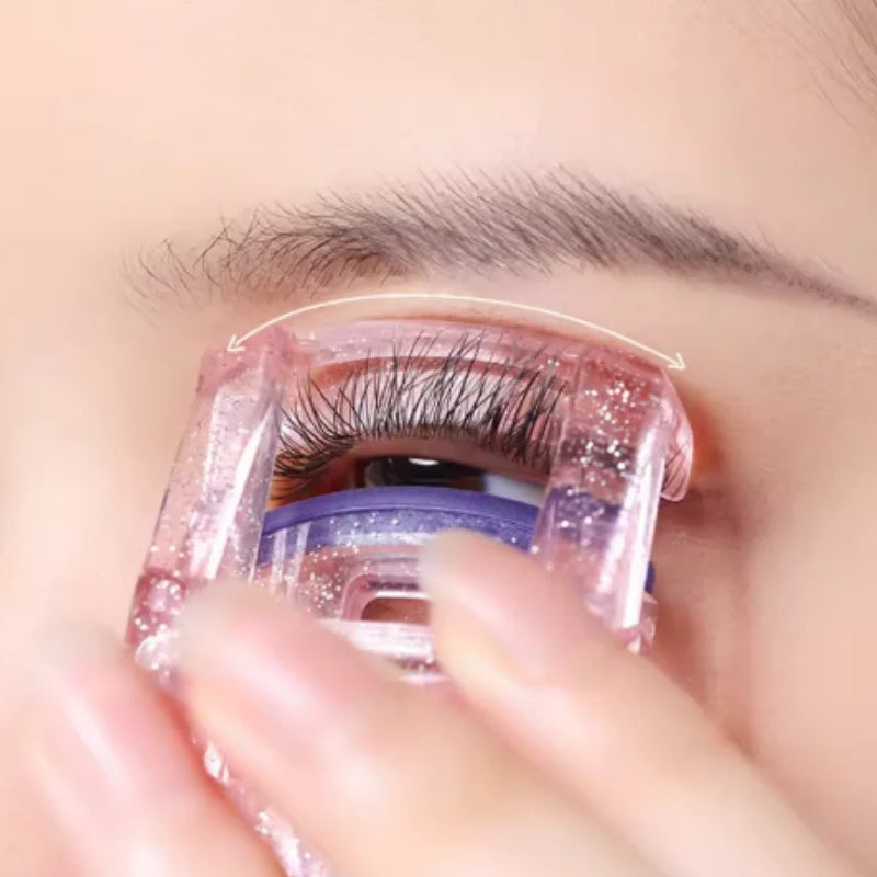 Makeup Accessory Eyelash Curler False Eyelashes Auxiliary Portable Eyelash Curling Clip Mini Cosmetic Beauty Tool Qme