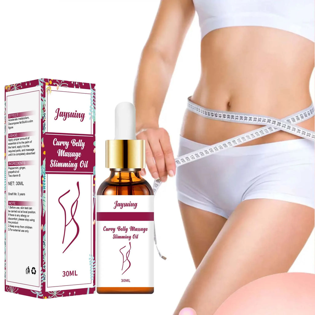 Body Care Oil Nourishing Firming Fat Burning Belly Waist Anti-Cellulite Relax Massage Shaping Tighten Weight Lose Slimming Oil Qme