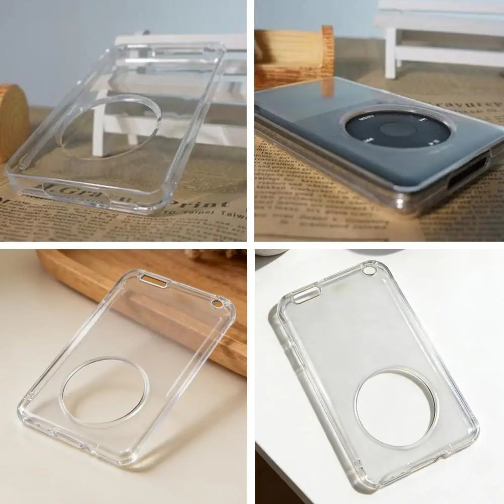 Protective Case For Apple IPod Classic Clear Plastic Cover Crystal Shell For Ipod Classic Hard Cover Case Protector Qme