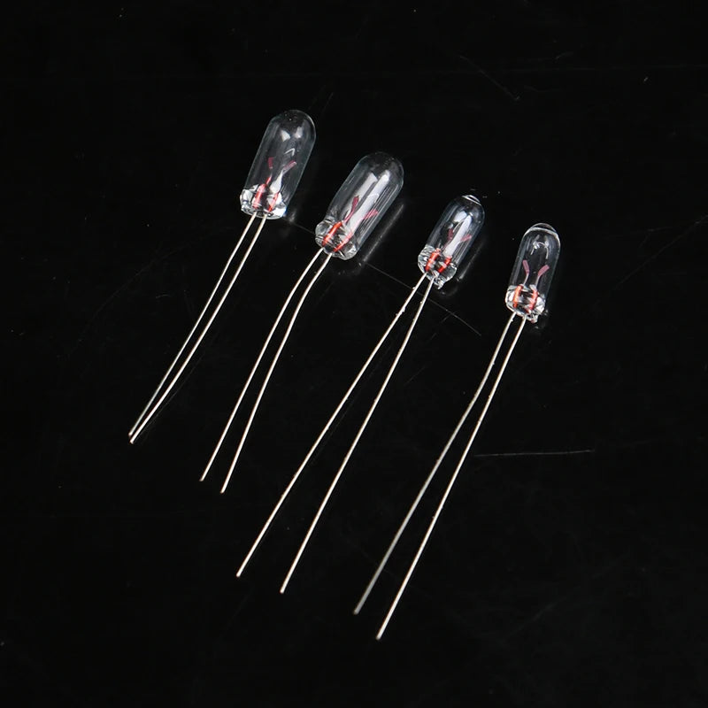 Miniature 3 6V 12V Lamp Light Bulb Edison Incandescent Filament Rice Qme
