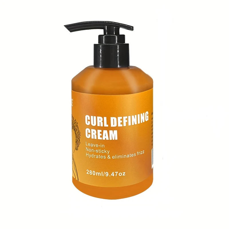 GZE CURL DEFINING CREAM with Argan Oil for Wavy and Curly Hair Hair Moisturizer and Deep Conditioning for Shine and Bounce Qme GZE053