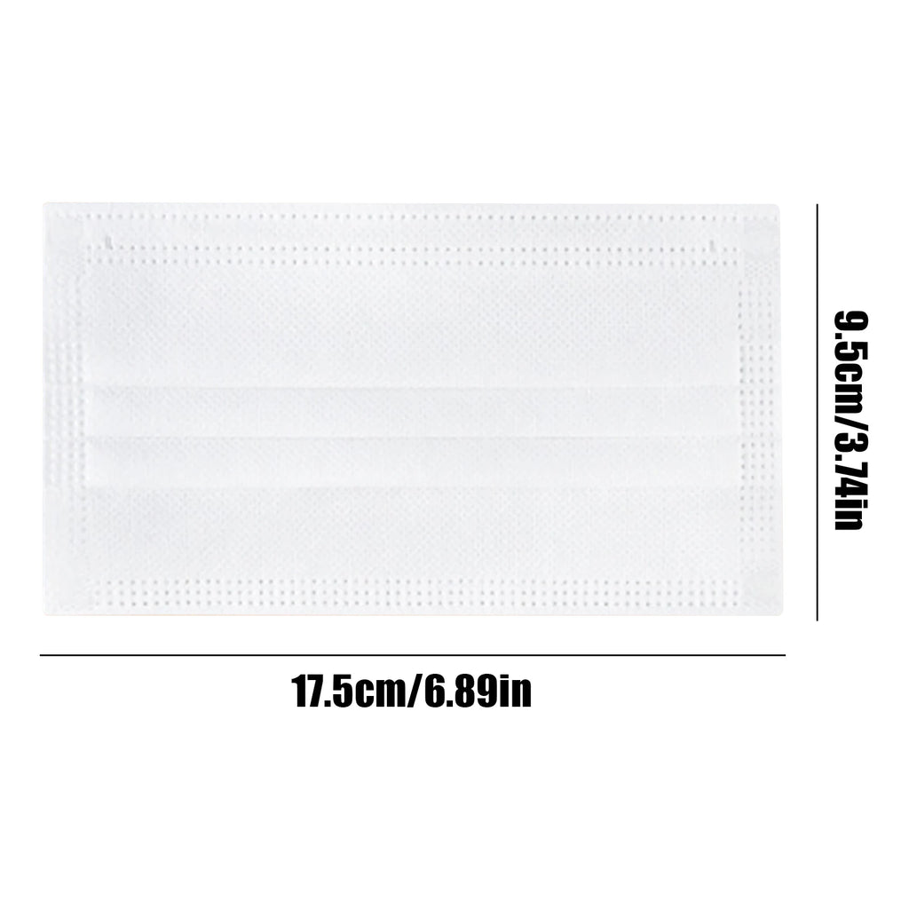 50pcs Disposable Thicken Three-layer Face Masks Safe Protective Elastic Ear Loop Face Mask Casual Outdoor Anti-Dust Masks Qme